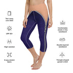 Open Zipper Yoga Capris