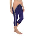 Open Zipper Yoga Capris