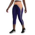 Open Zipper Yoga Capris