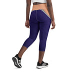 Open Zipper Yoga Capris