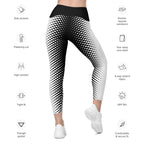 Optical Illusion Leggings With Pockets