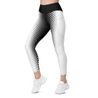 Optical Illusion Leggings With Pockets