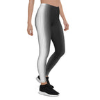 Optical Illusion Vertical Lines Leggings