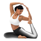 Optical Illusion Vertical Lines Yoga Leggings