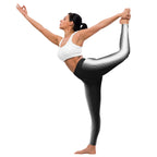 Optical Illusion Vertical Lines Yoga Leggings