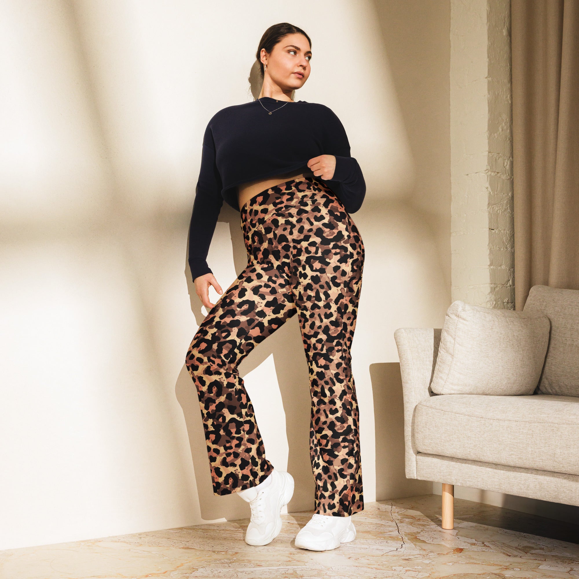 Original Leopard Flare Leggings