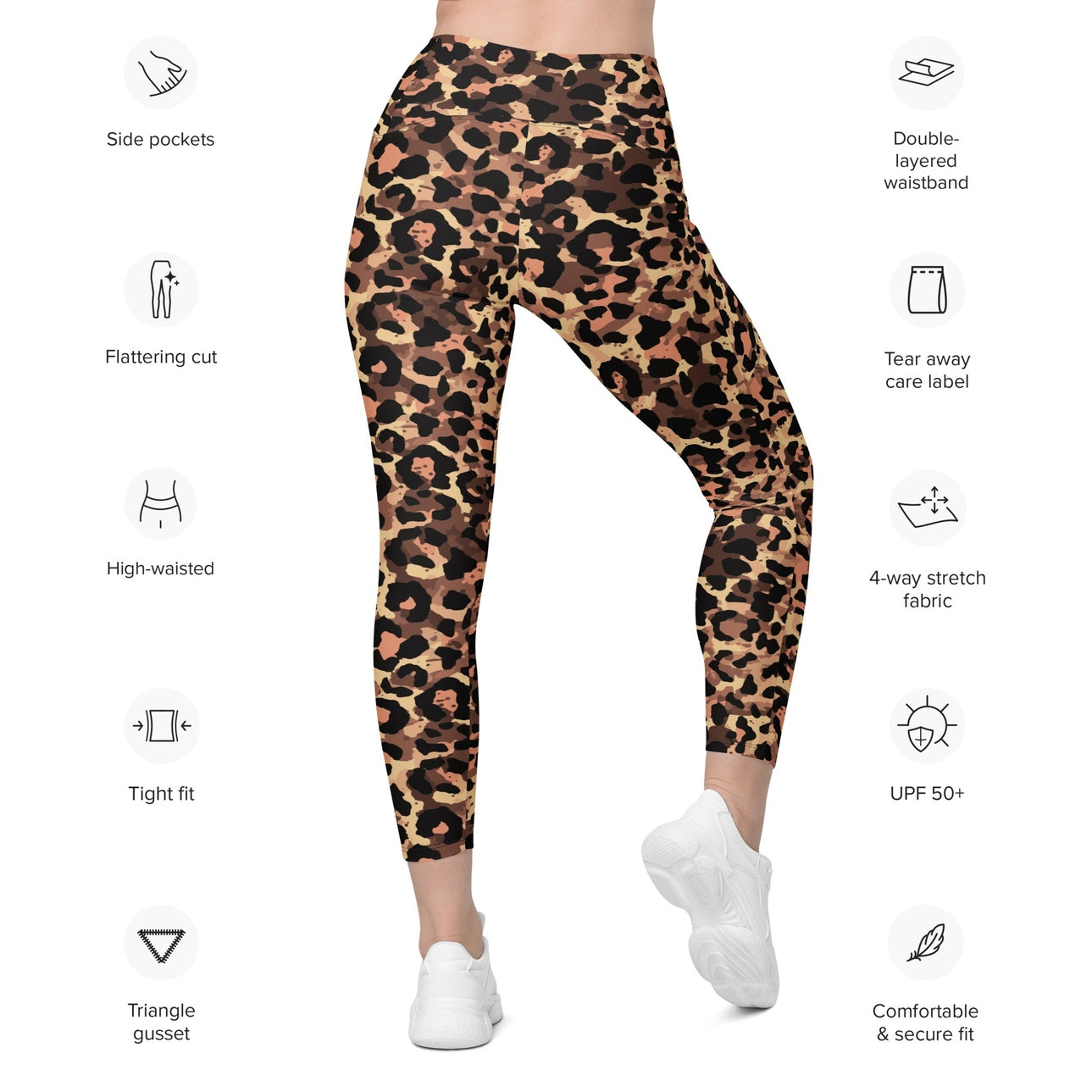 Original Leopard Leggings with Pockets