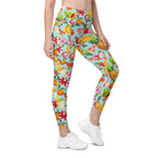 Paradise Fruits Leggings With Pockets