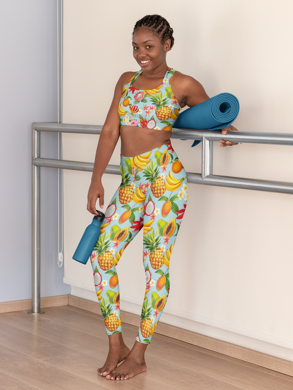 Paradise Fruits Sports Bra
