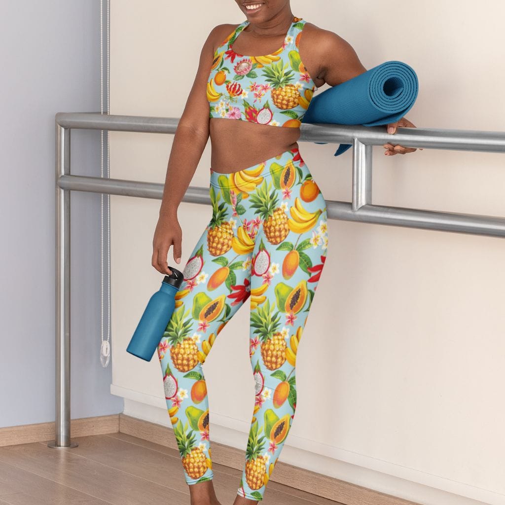 Paradise Fruits Yoga Leggings