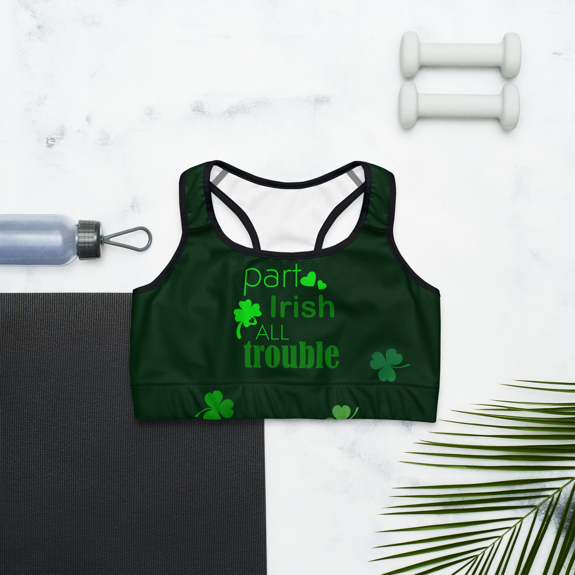 Part Irish, All Trouble Sports Bra