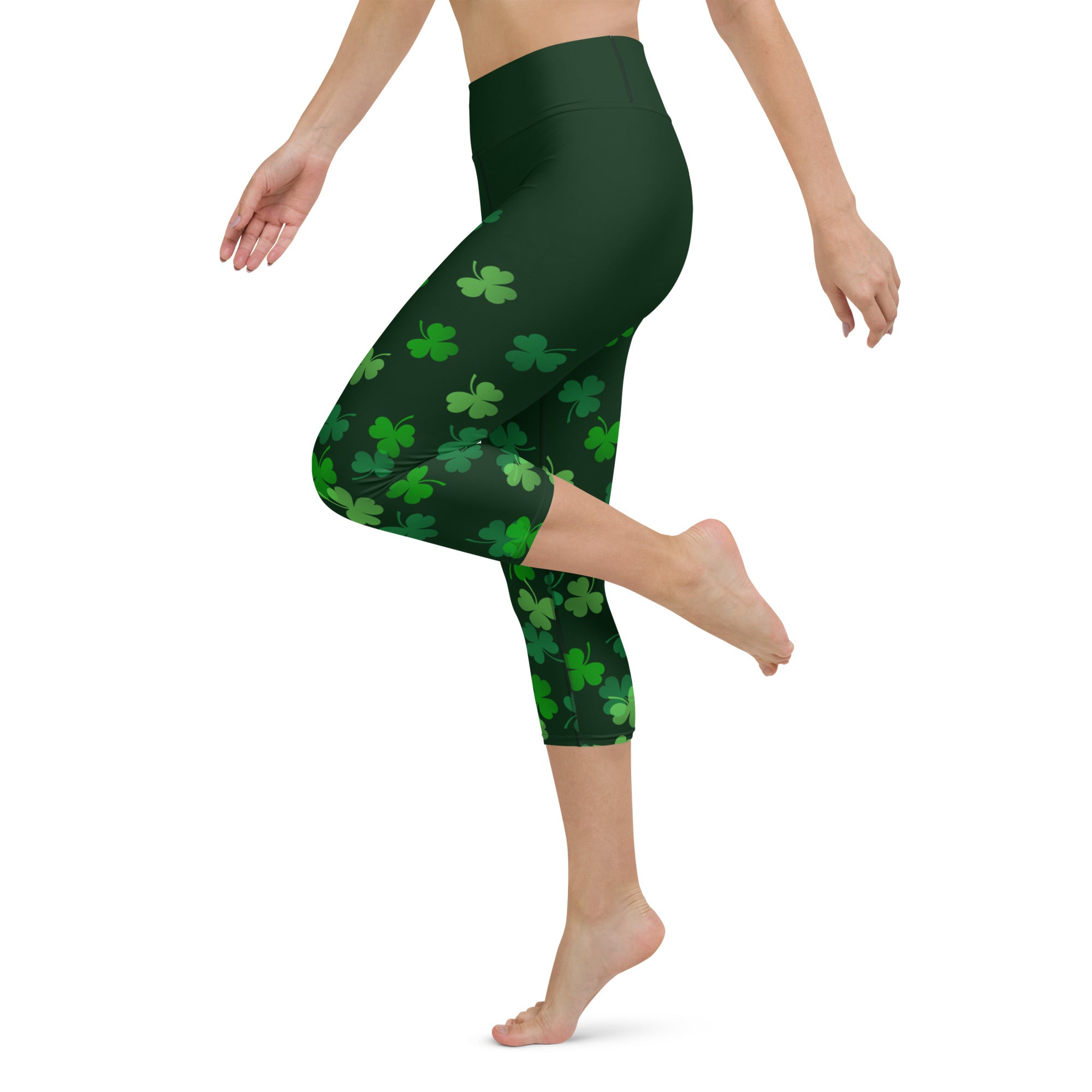 Part Irish, All Trouble Yoga Capris