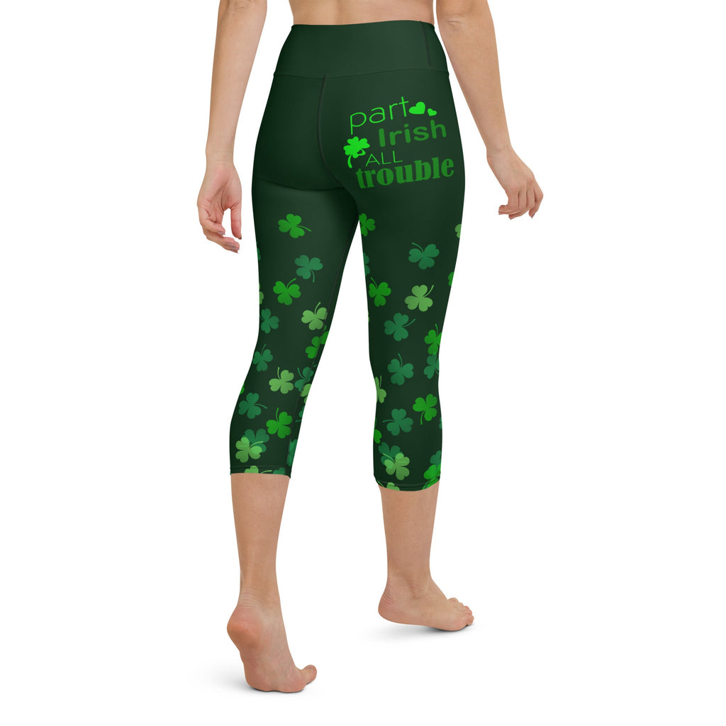 Part Irish, All Trouble Yoga Capris