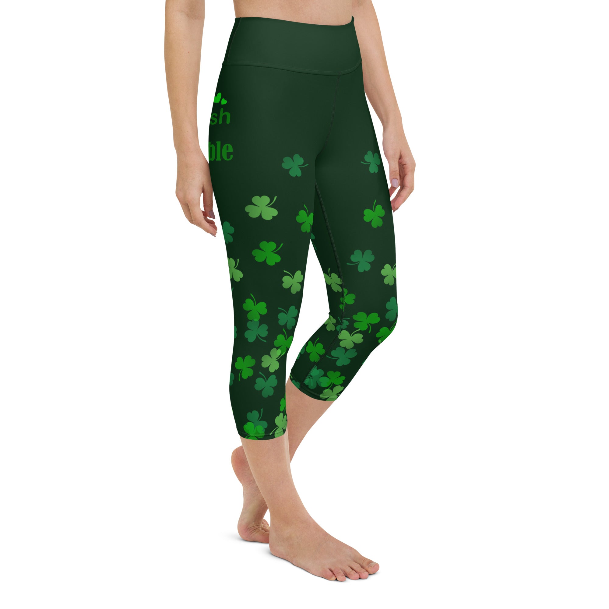 Part Irish, All Trouble Yoga Capris