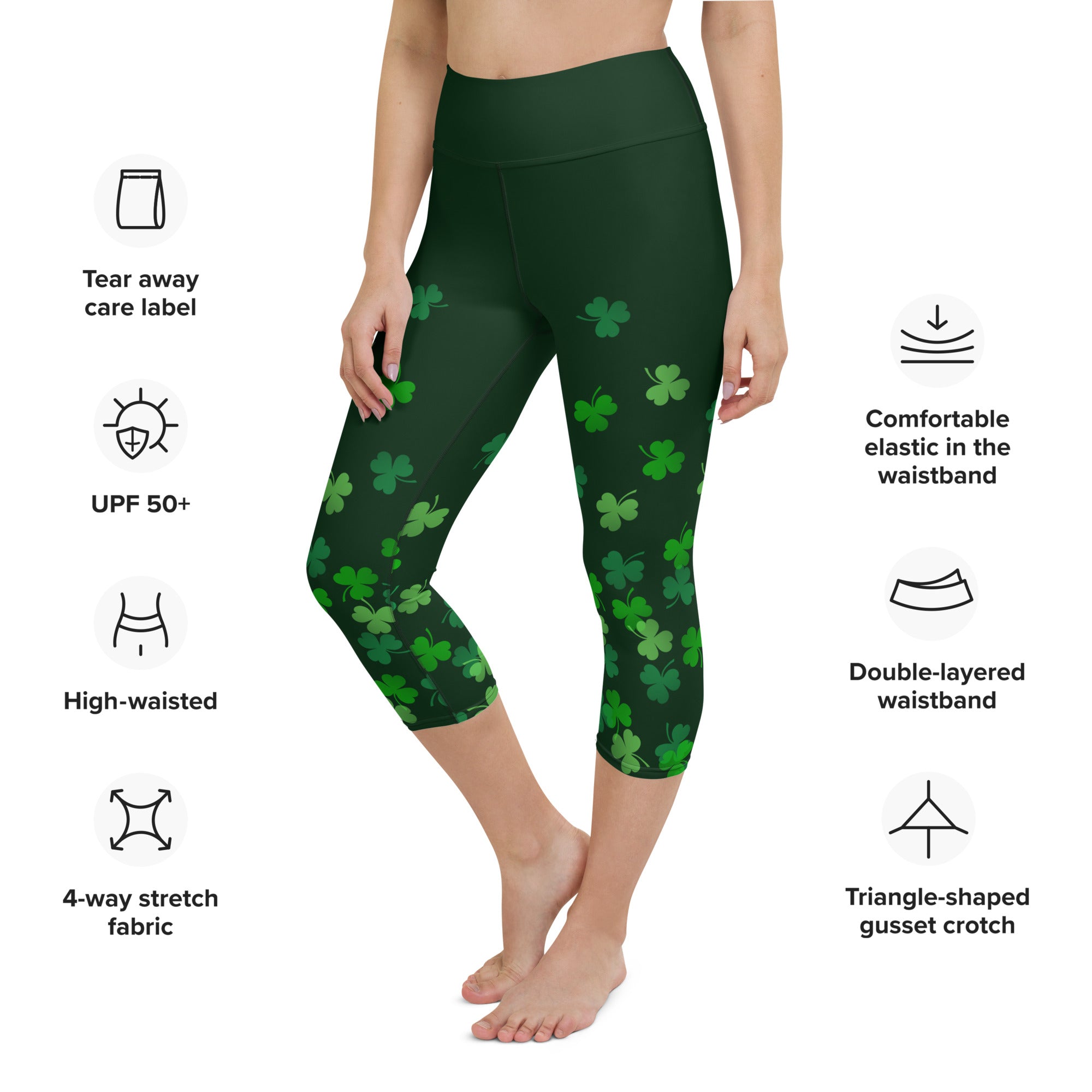 Part Irish, All Trouble Yoga Capris