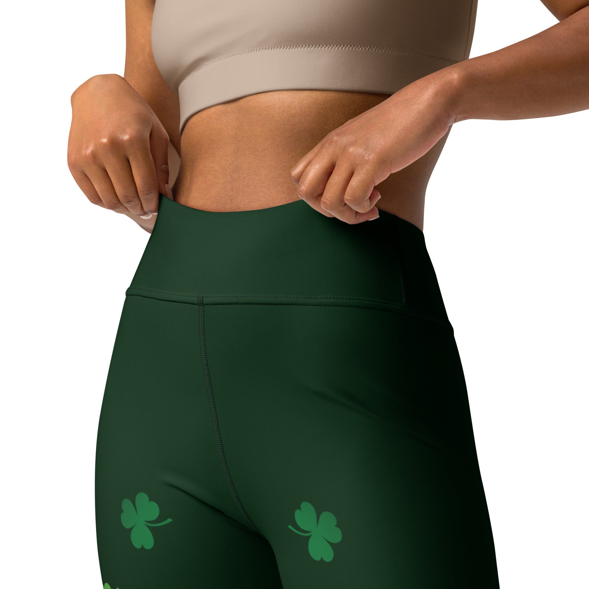 Part Irish, All Trouble Yoga Leggings