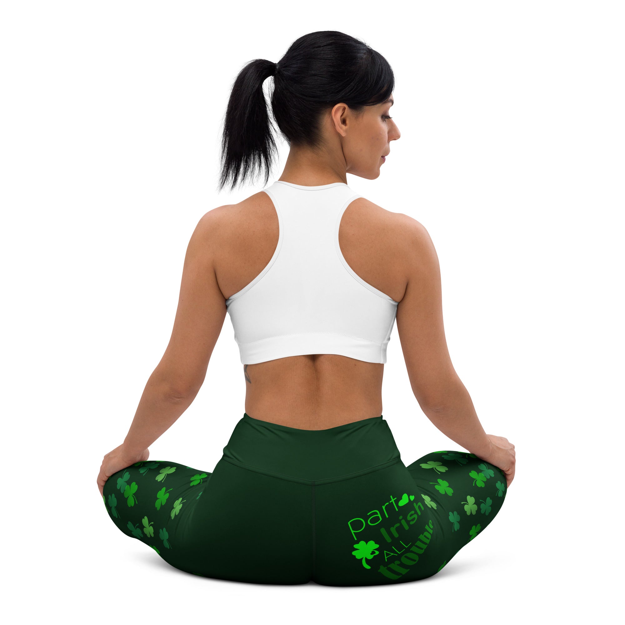 Part Irish, All Trouble Yoga Leggings