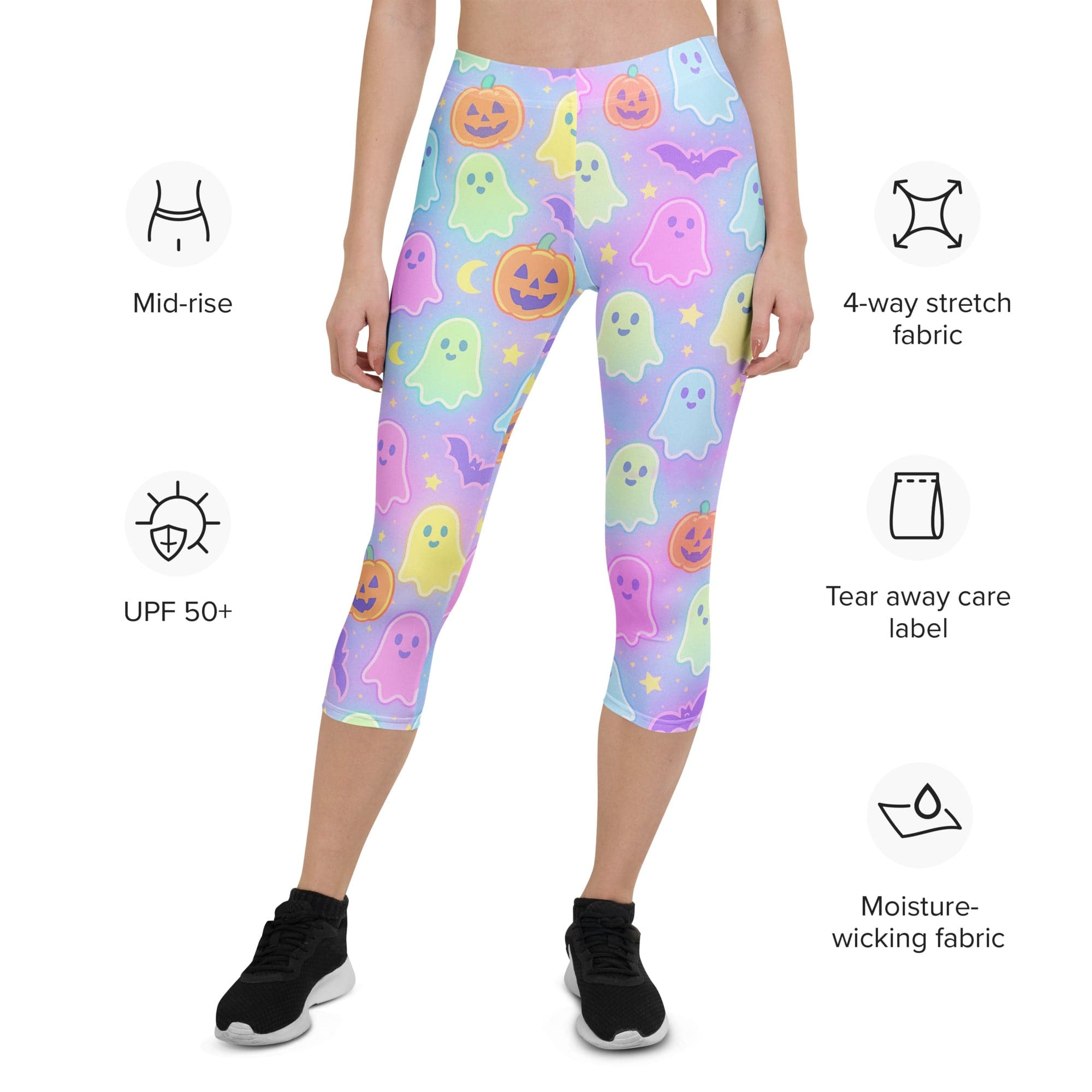 Pastel Fright Night Capris
