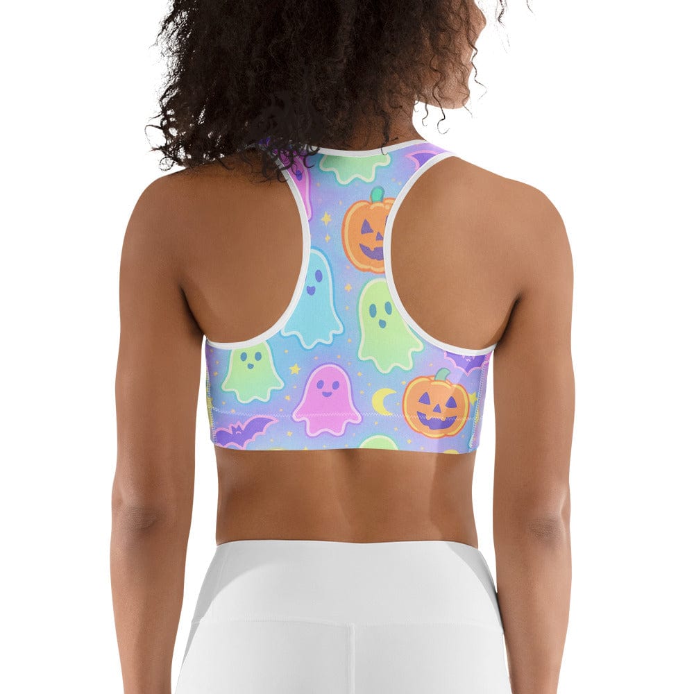 Pastel Fright Night Sports Bra
