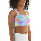 Pastel Fright Night Sports Bra