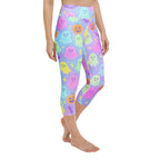 Pastel Fright Night Yoga Capris