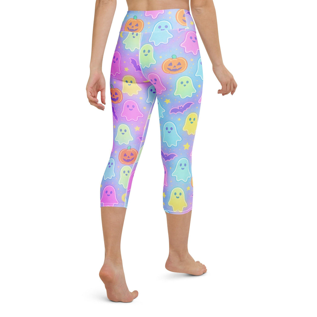 Pastel Fright Night Yoga Capris