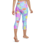 Pastel Fright Night Yoga Capris