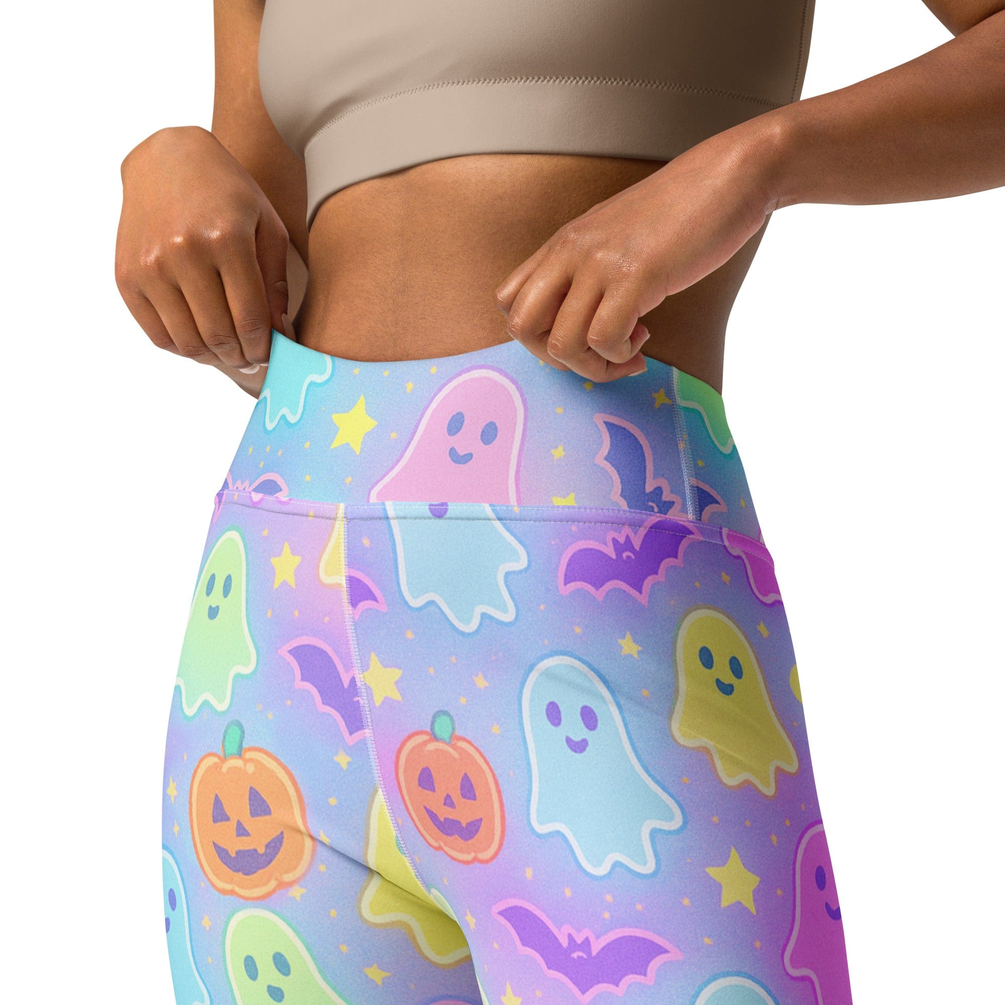 Pastel Fright Night Yoga Leggings