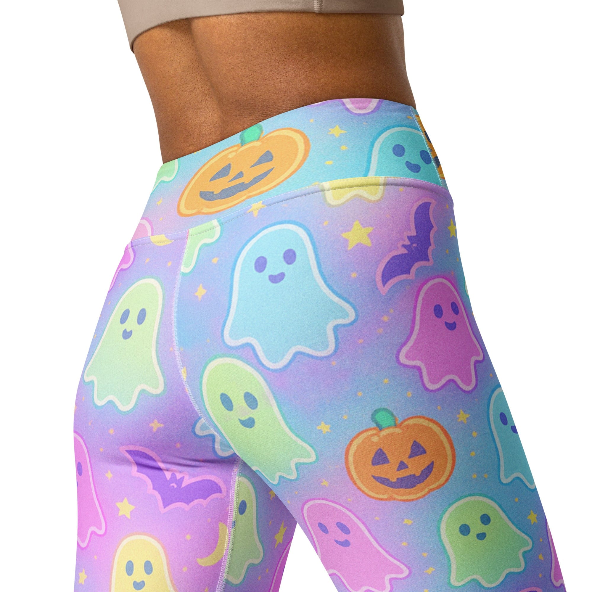 Pastel Fright Night Yoga Leggings