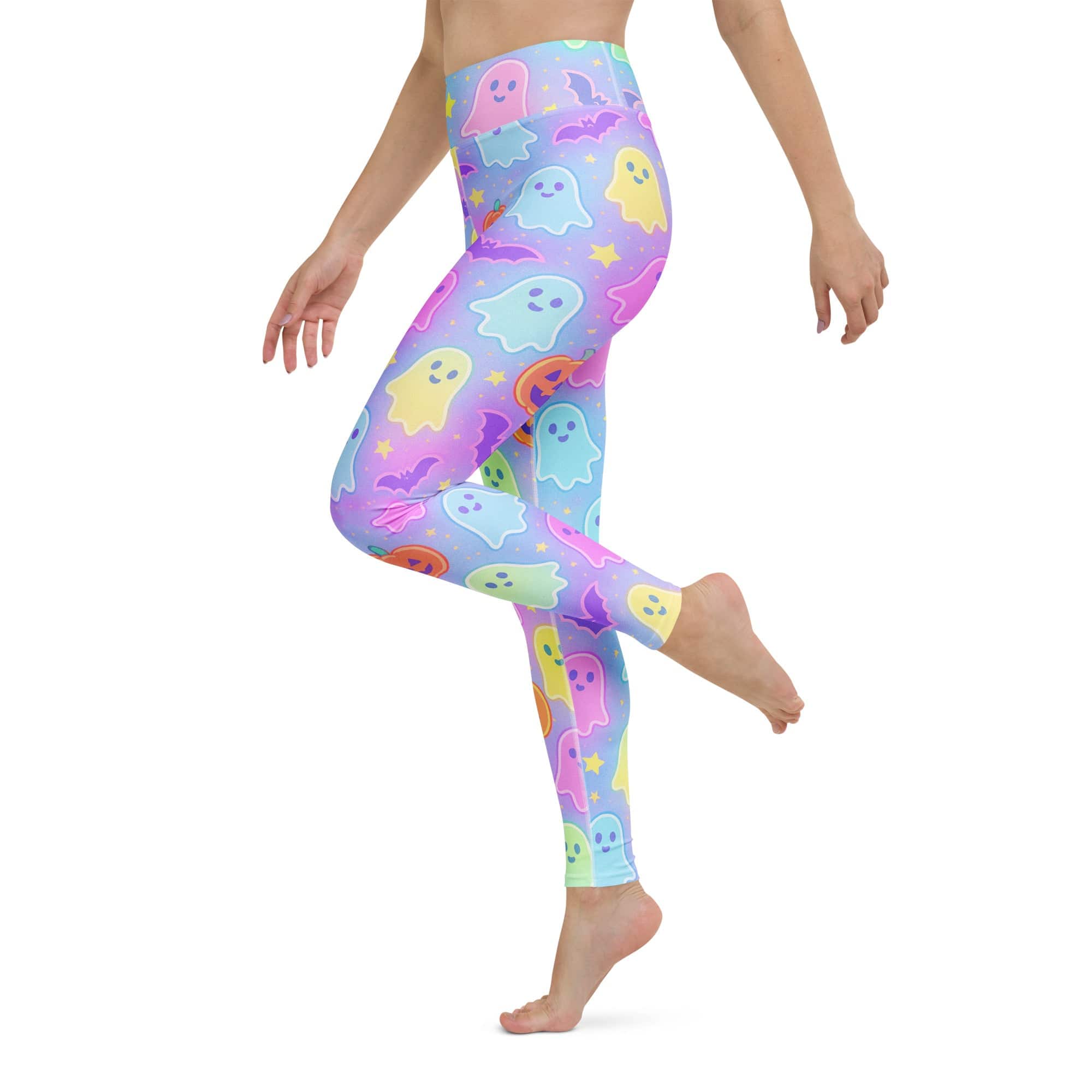 Pastel Fright Night Yoga Leggings