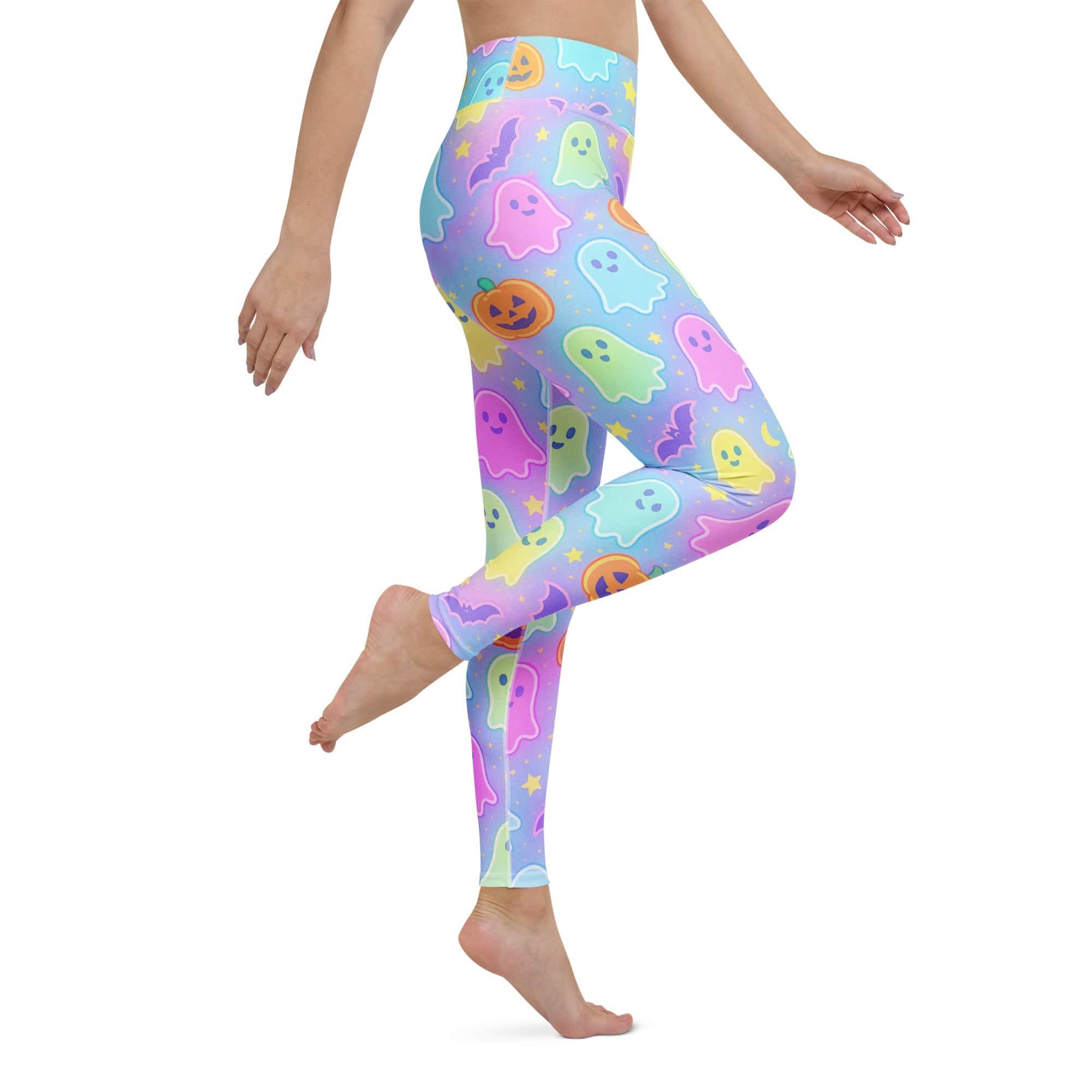 Pastel Fright Night Yoga Leggings