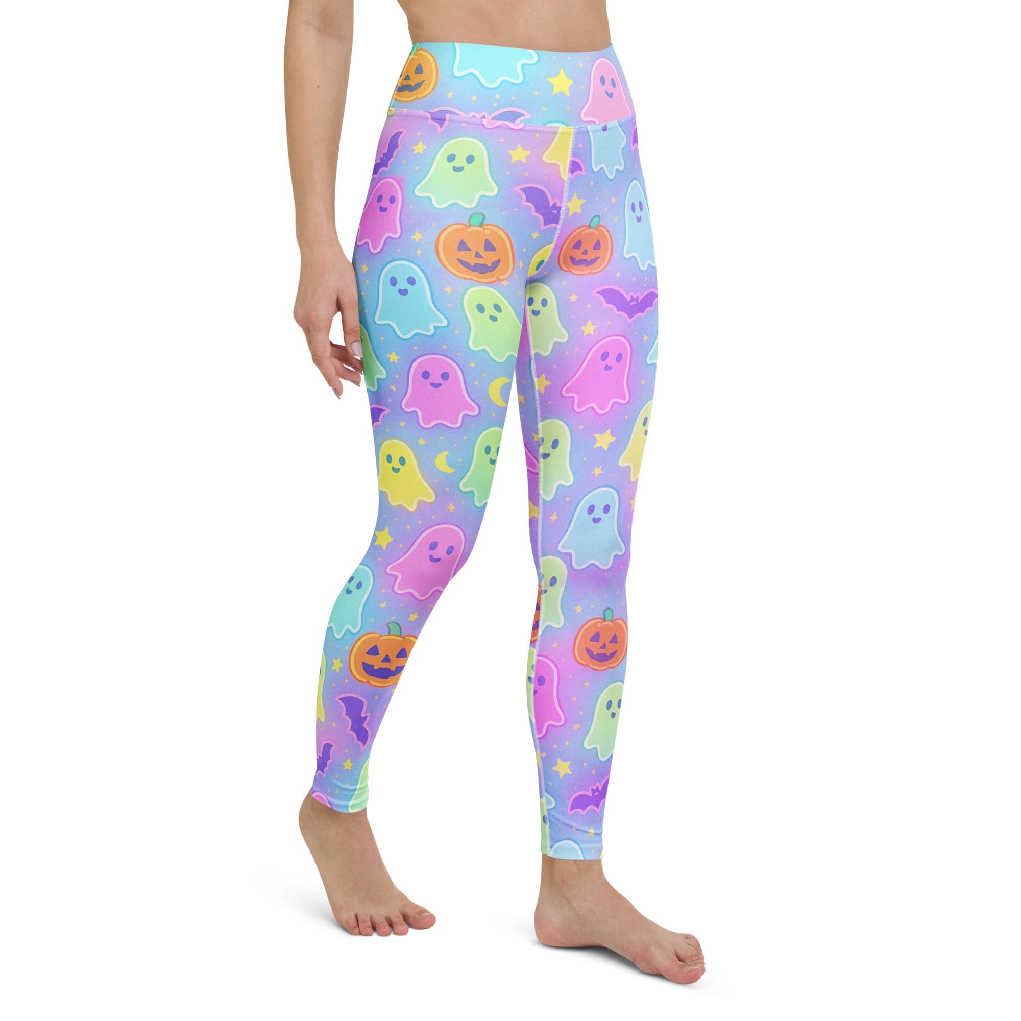 Pastel Fright Night Yoga Leggings