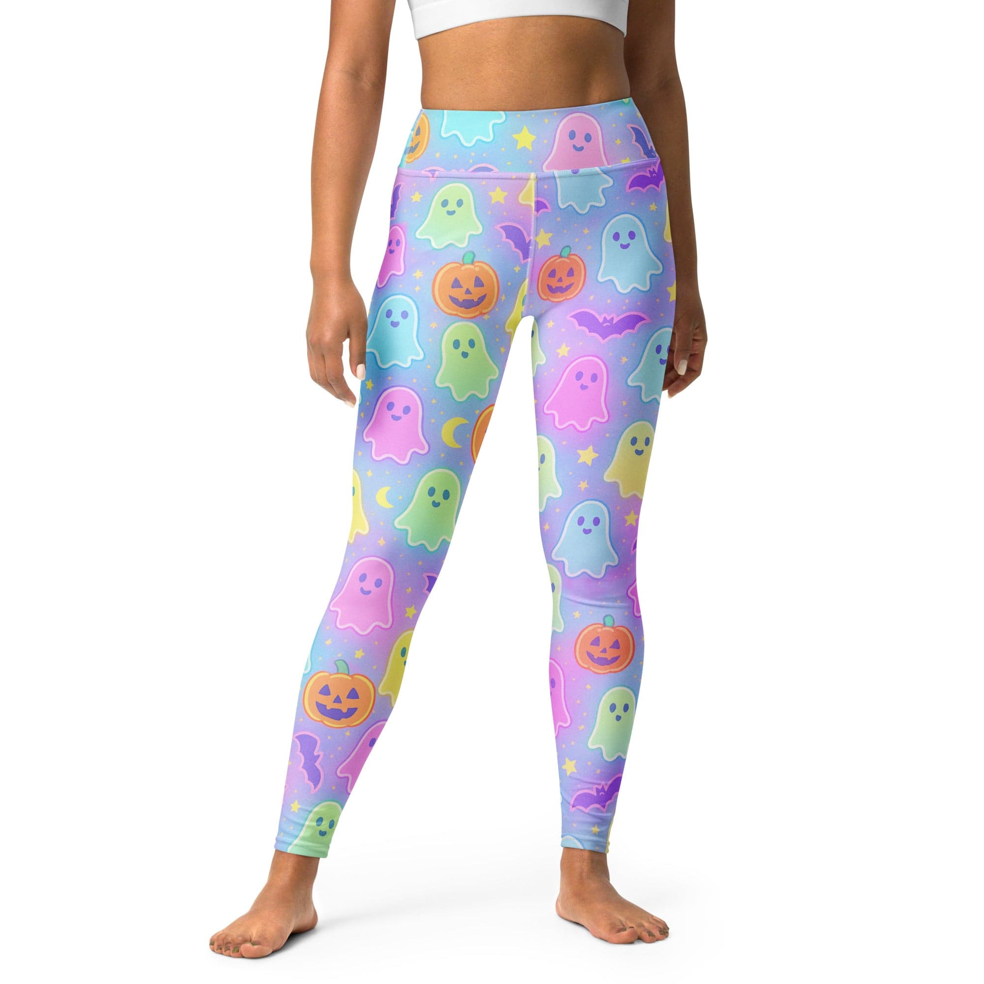 Pastel Fright Night Yoga Leggings