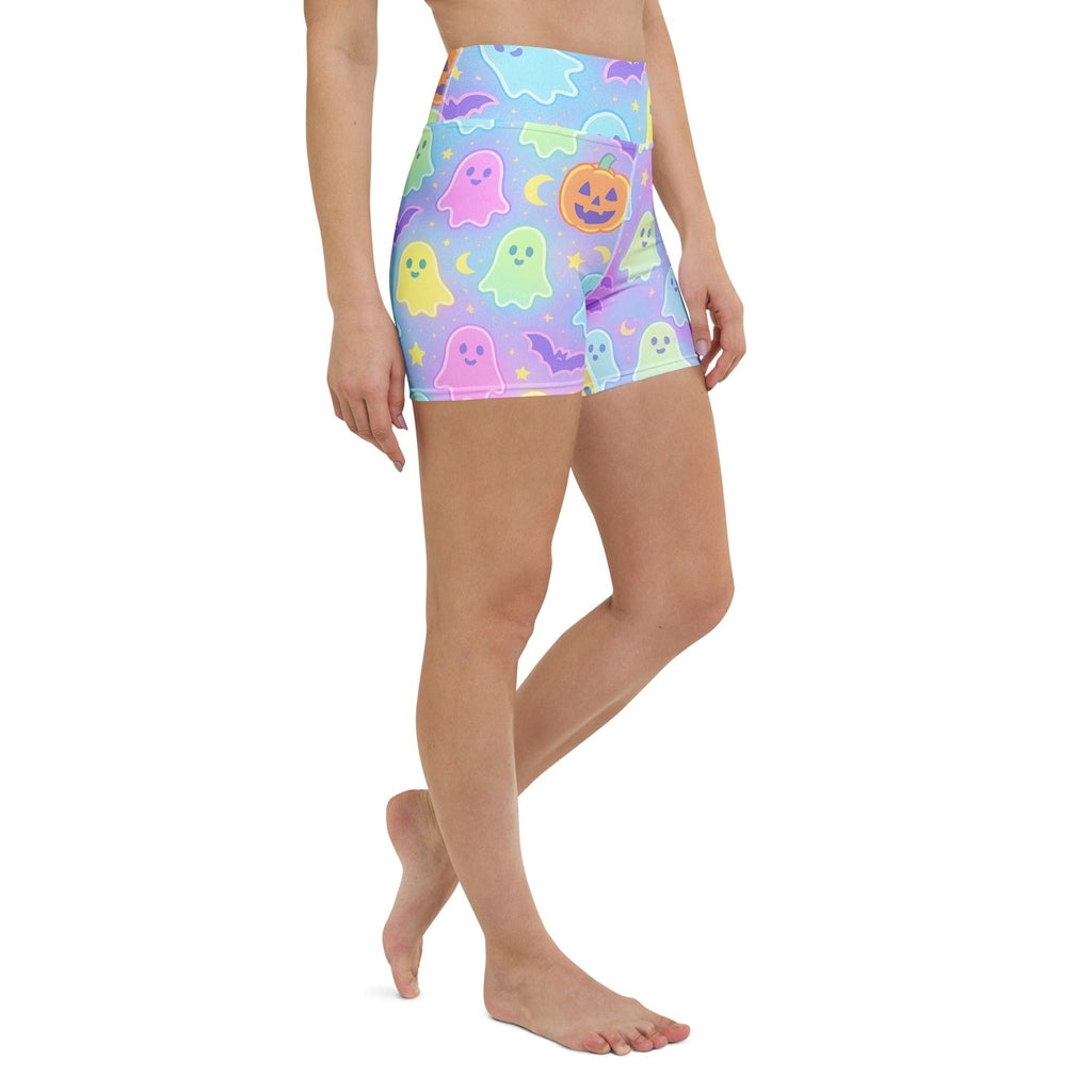 Pastel Fright Night Yoga Shorts