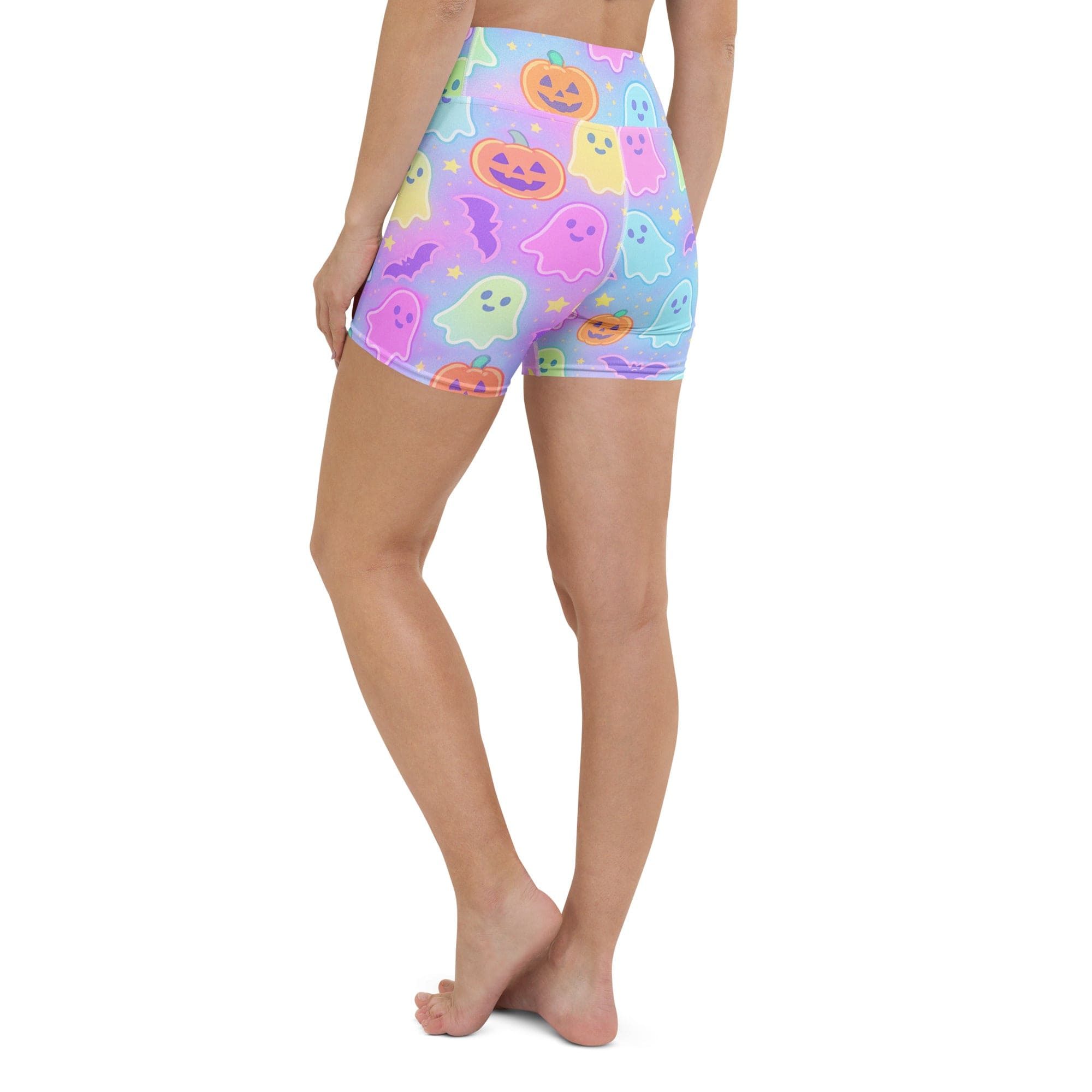 Pastel Fright Night Yoga Shorts