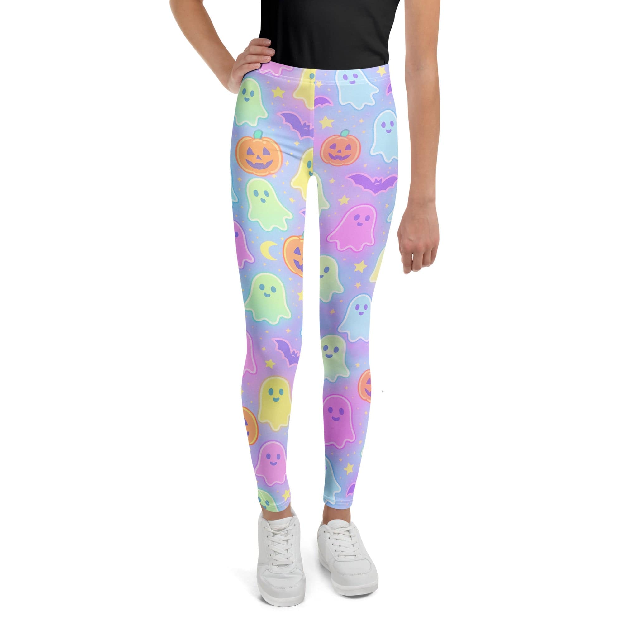 Pastel Fright Night Youth Leggings