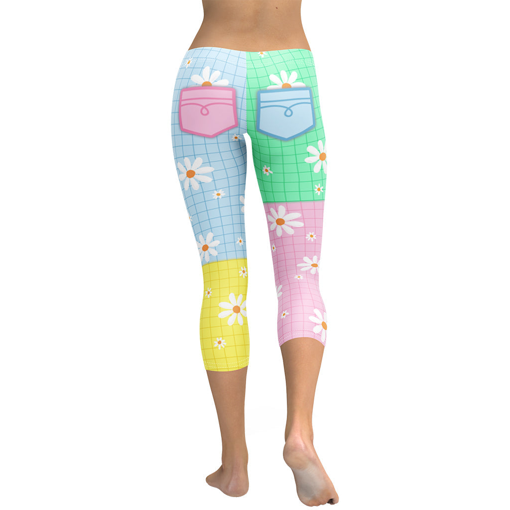 Pastel Patches Capris