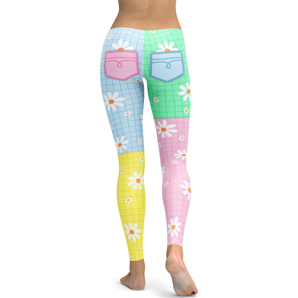 Pastel Patches Leggings