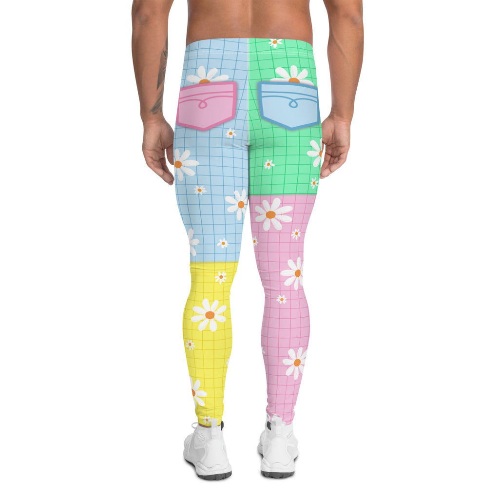 Pastel Patches Men's Leggings