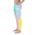 Pastel Patches Men's Leggings