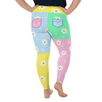 Pastel Patches Plus Size Leggings