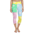 Pastel Patches Yoga Capris