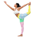 Pastel Patches Yoga Leggings
