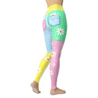 Pastel Patches Yoga Leggings