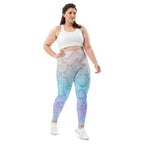 Pastel Spiritual Plus Size Leggings
