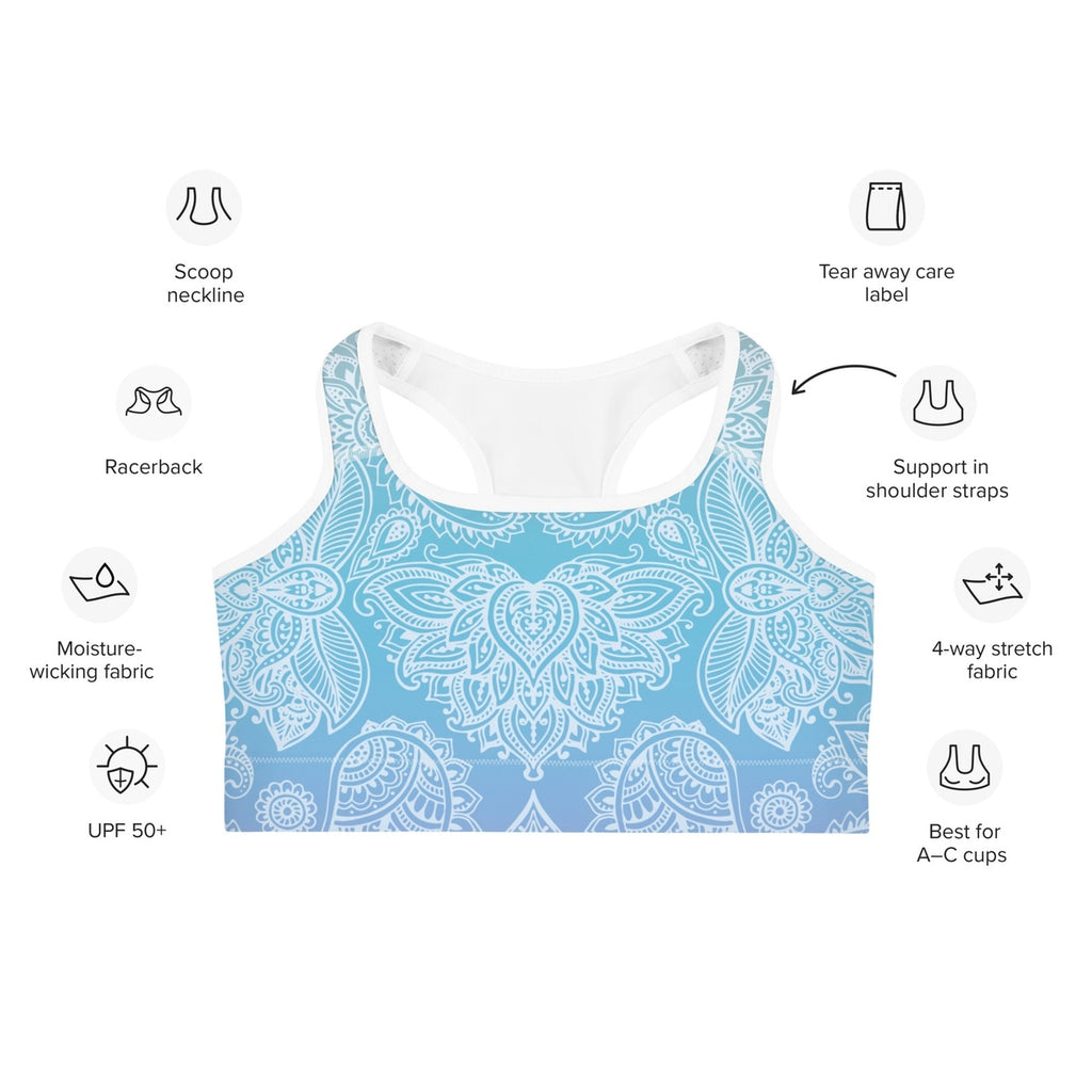Pastel Spiritual Sports Bra