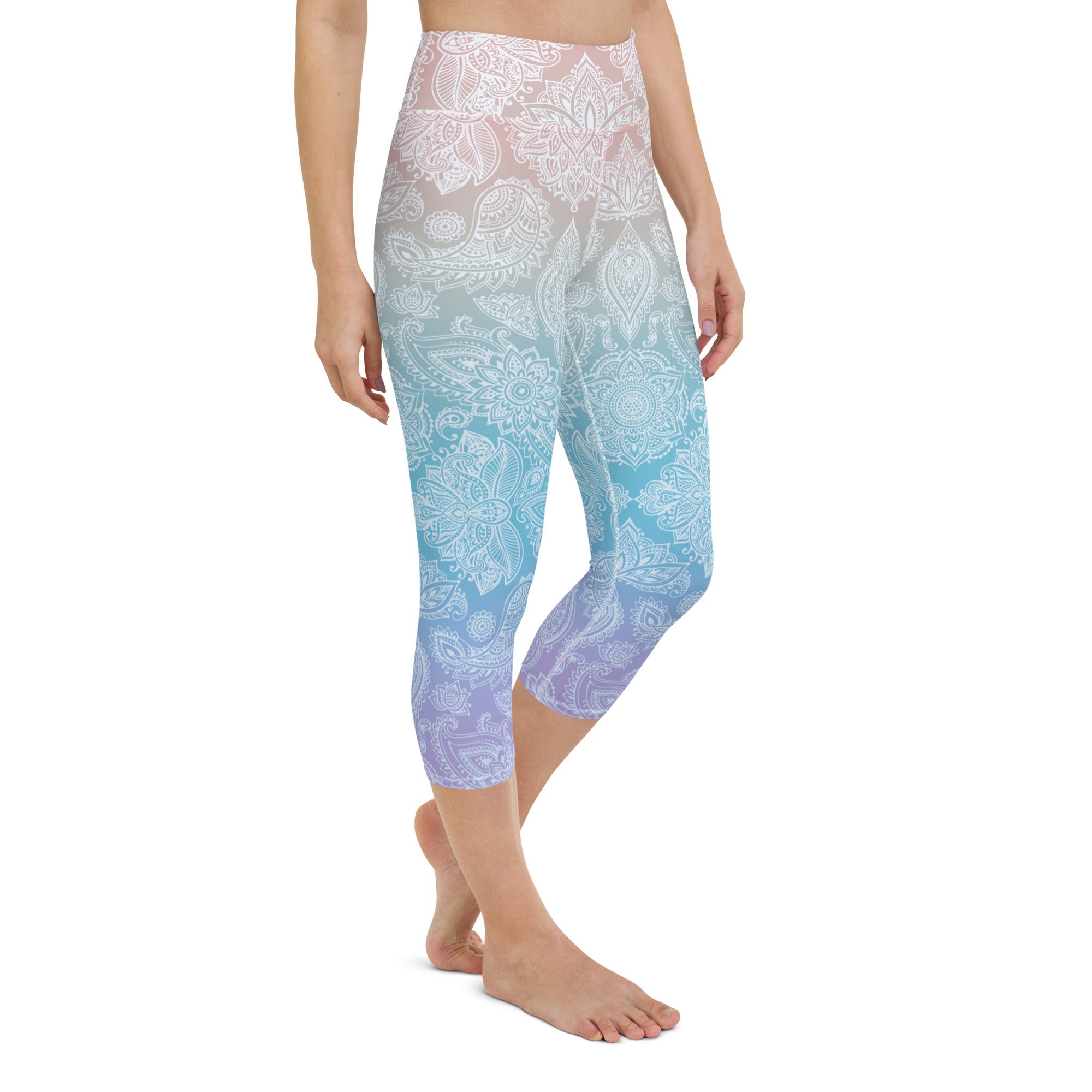 Pastel Spiritual Yoga Capris