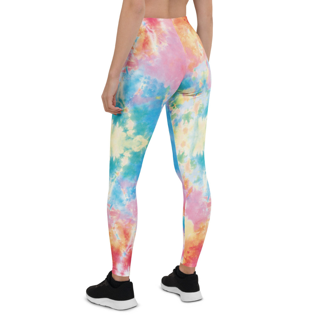 Pastel Tie Dye Leggings