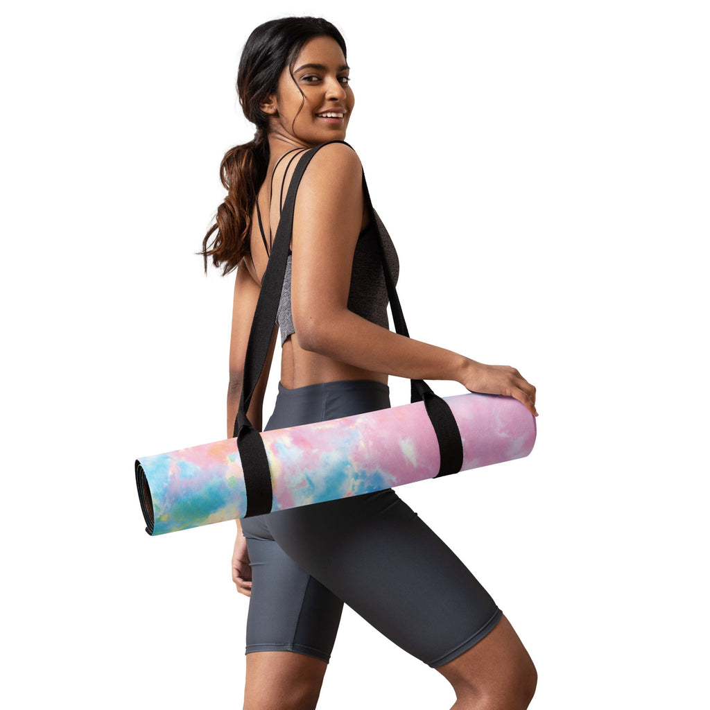 Pastel Tie Dye Yoga Mat