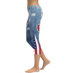 Patriotic Denim Capris